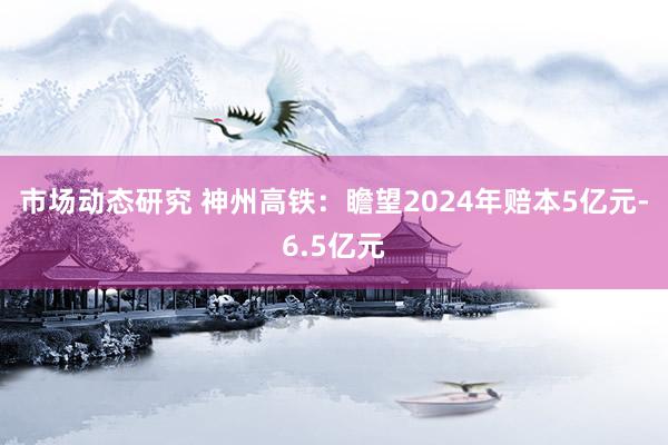 市场动态研究 神州高铁：瞻望2024年赔本5亿元-6.5亿元