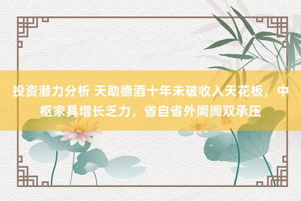 投资潜力分析 天助德酒十年未破收入天花板，中枢家具增长乏力，省自省外阛阓双承压